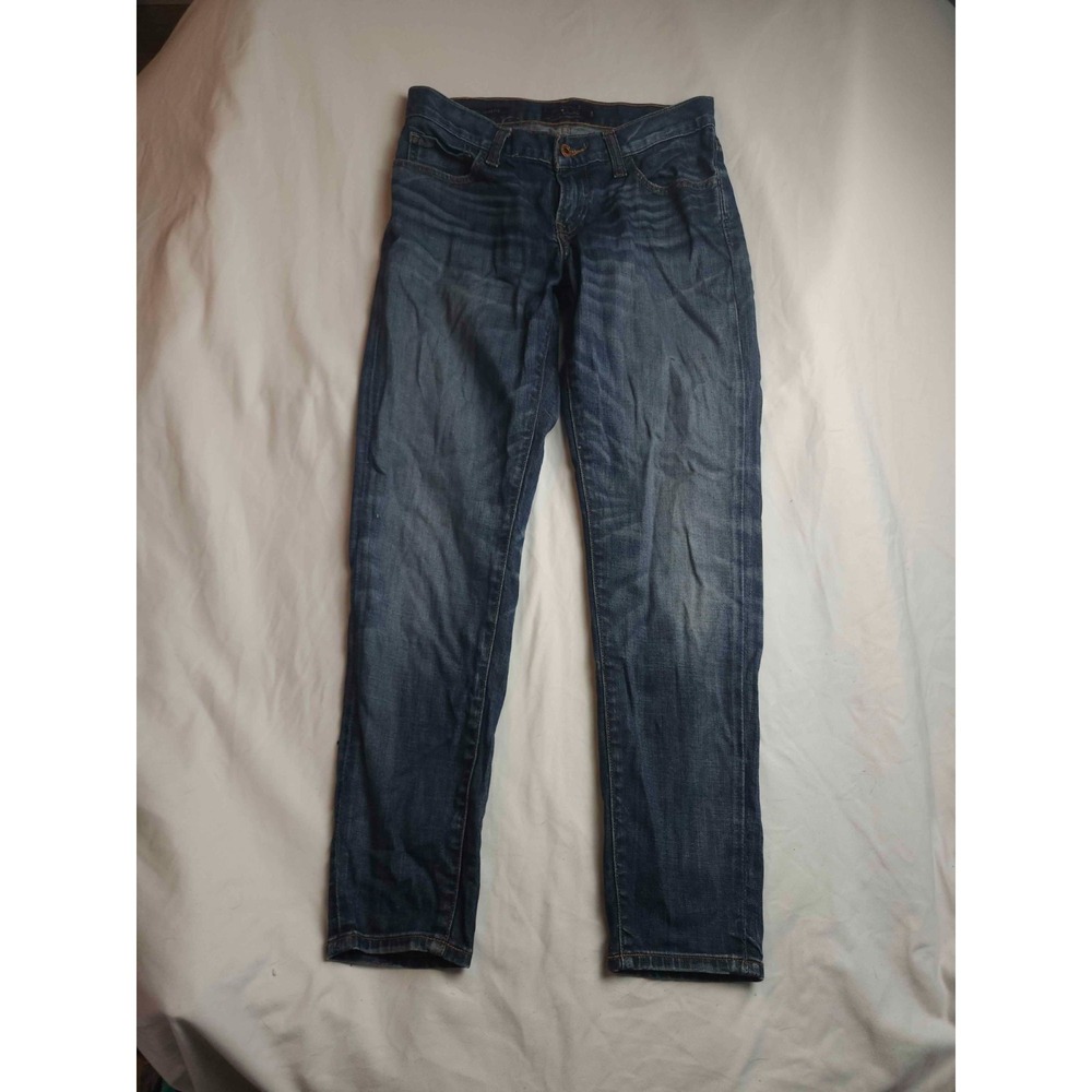 Lucky Brand Sienna Cigarette Jeans Womens Size 0/25 Blue Dark Wash Denim Tapered